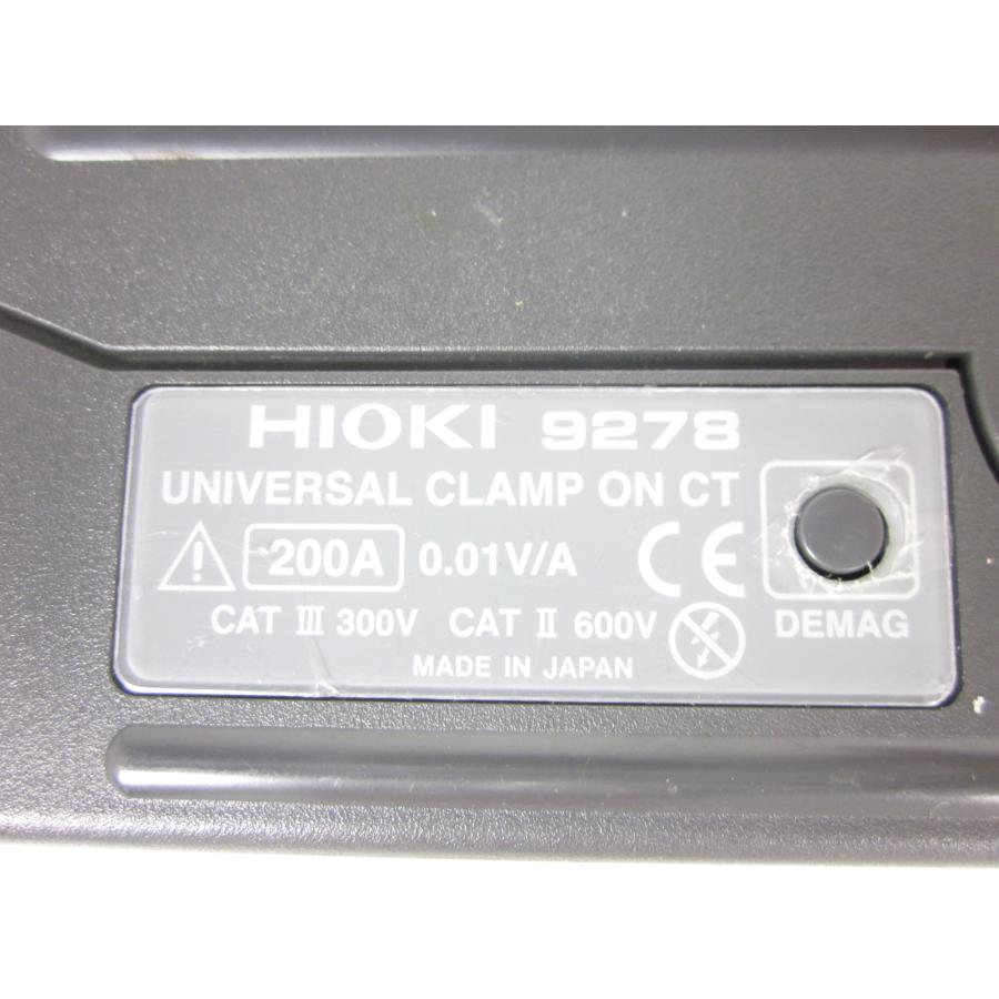 中古】ユニバーサルクランプオンCTセンサ 9278 日置電機 HIOKI 中古】ユニバーサルクランプオンCTセンサ 9278 日置電機 HIOKI