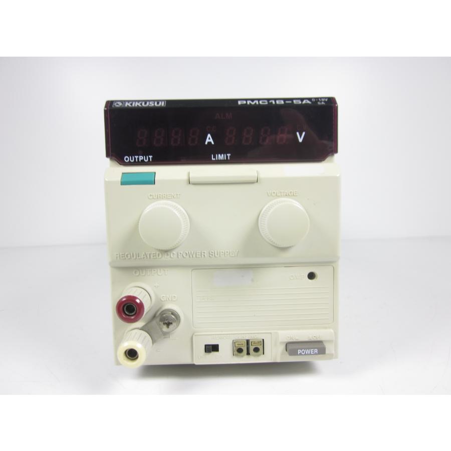 KIKUSUI PMC18-5 オーディオアンプ 安定化電源 KIKUSUI PMC18-5 オーディオアンプ 安定化電源