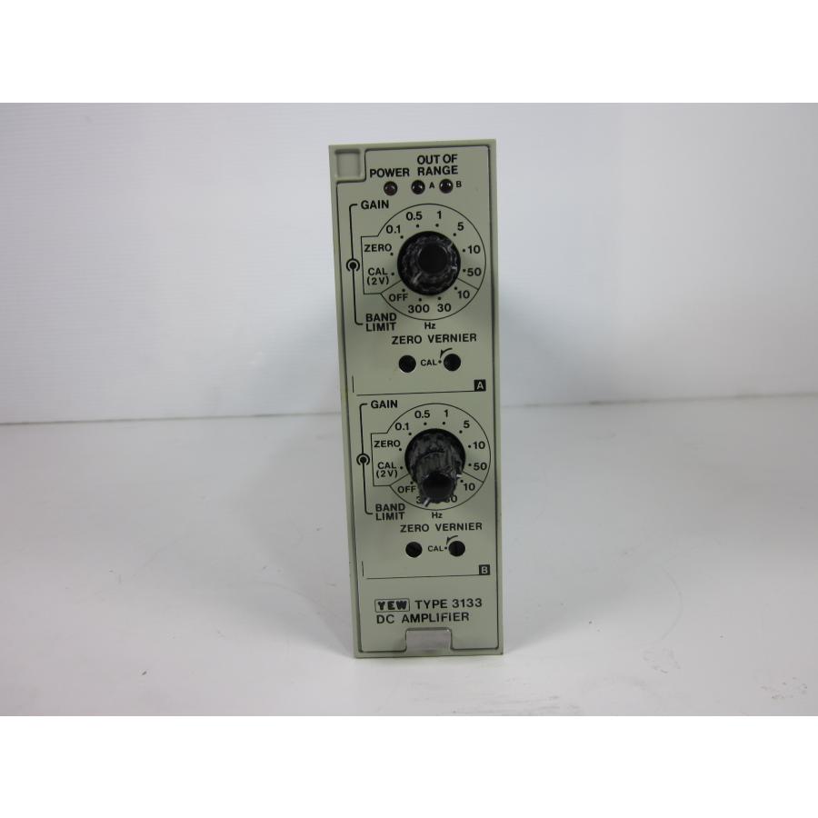 中古】直流増幅器 3133 00 横河電機 YOKOGAWA 2ch DC:〜20kHz 中古】直流増幅器 3133 00 横河電機 YOKOGAWA 2ch DC:〜20kHz