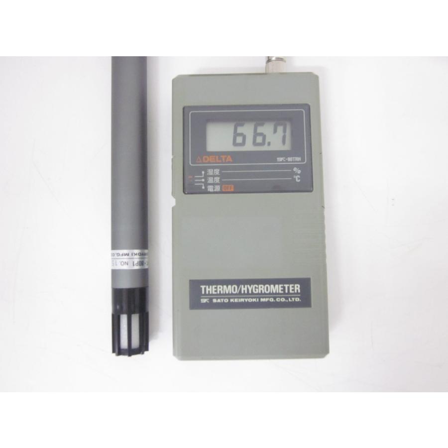 中古】温湿度計 SK-80TRH 佐藤計量器製作所 SATO x03397 ☆送料