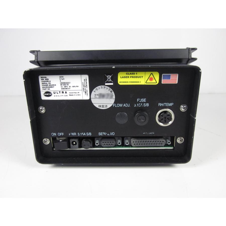 中古】パーティクルカウンタ 237H MET ONE 【粒径】0.1/0.2/0.3/0.5 