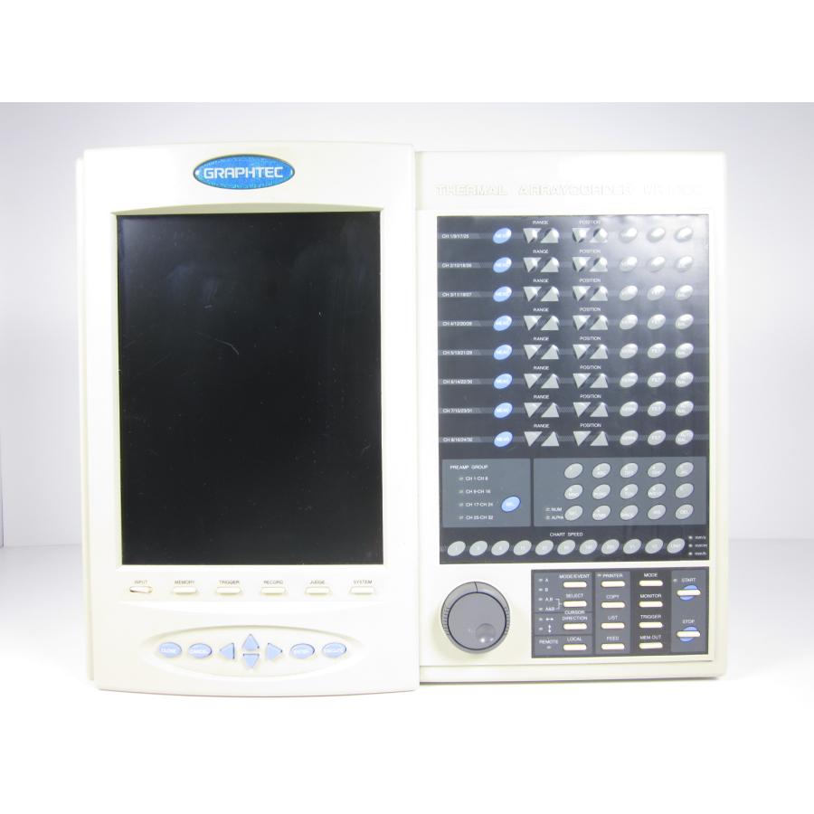 【動作保証/即納】【中古】サーマルアレイコーダ WR1000-16T グラフテック GRAPHTEC 16ch 記録計 x03635 ★送料 ...