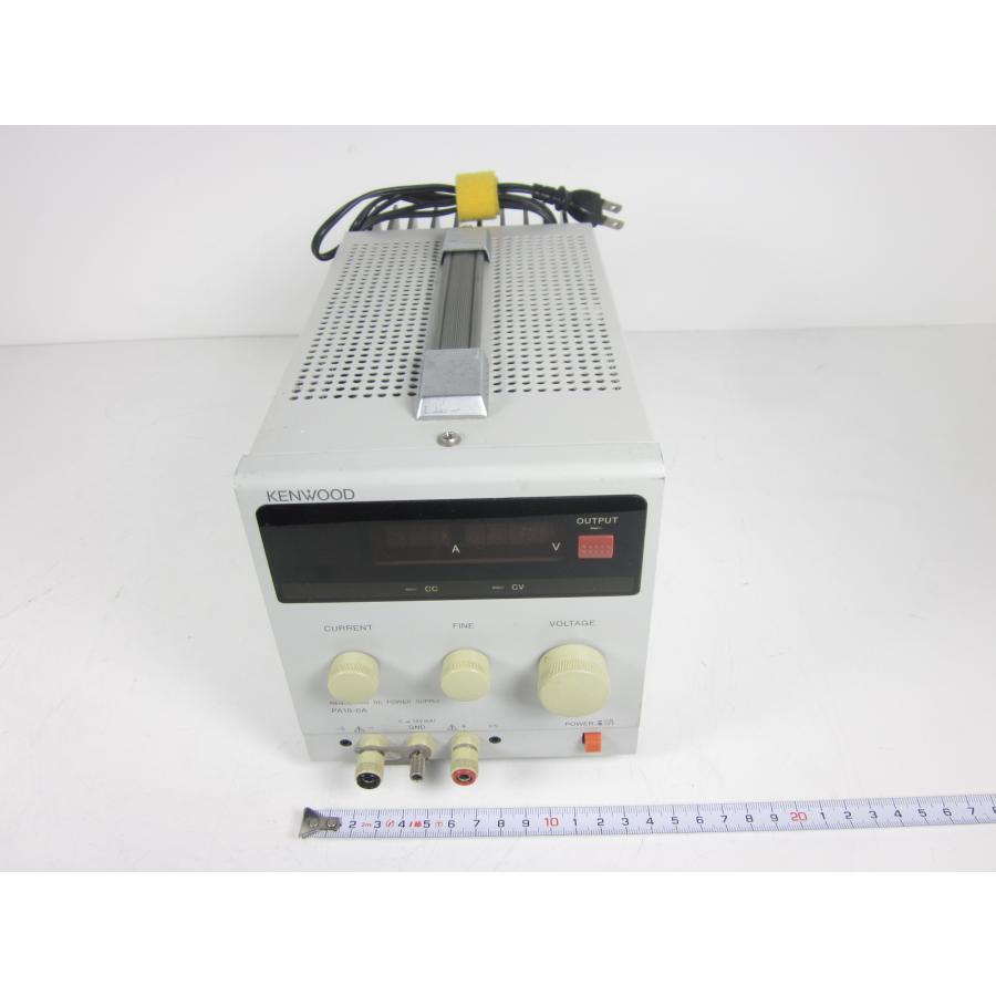 KENWOOD PA18-6A 直流安定化電源の中古品 KENWOOD PA18-6A 直流安定化電源の中古品 - メルカリ