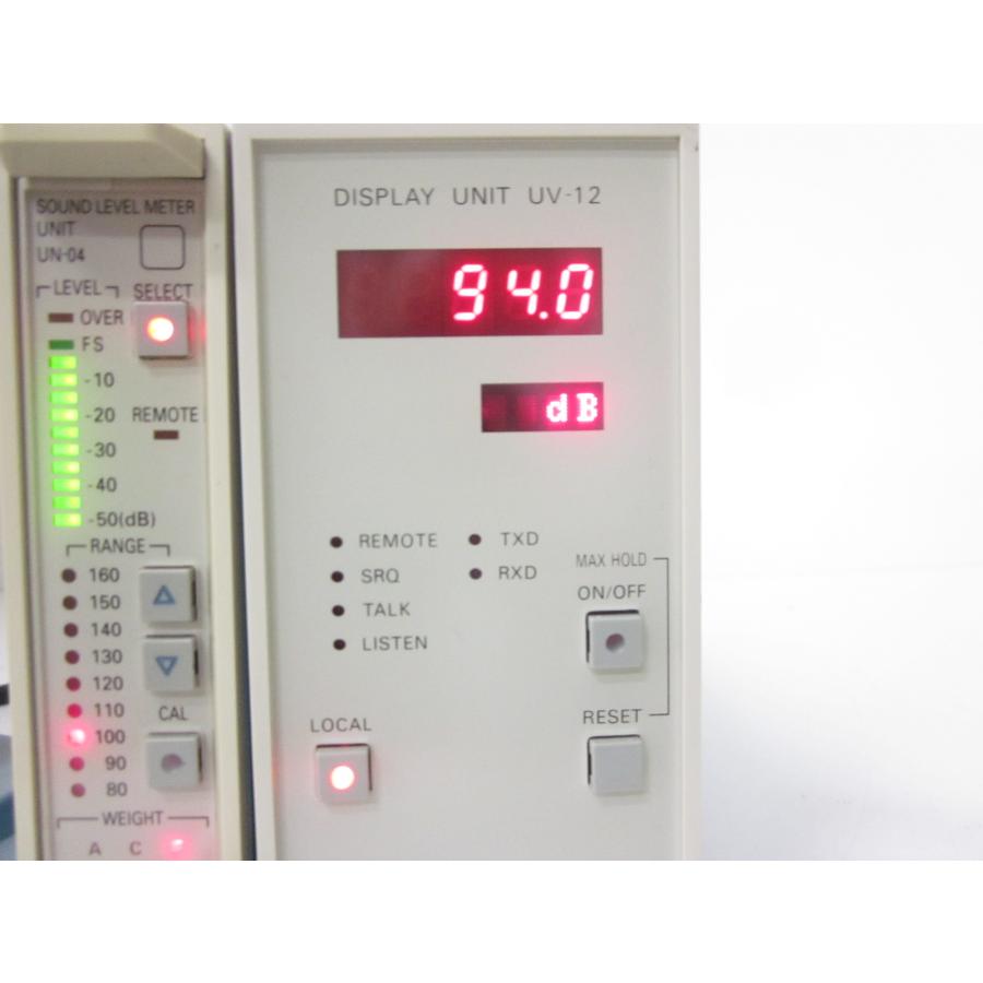 中古】音響振動測定器 UV-12 リオン RION UN-04/UV-05用 最大10 中古】音響振動測定器 UV-12 リオン RION UN-04/UV-05用 最大10