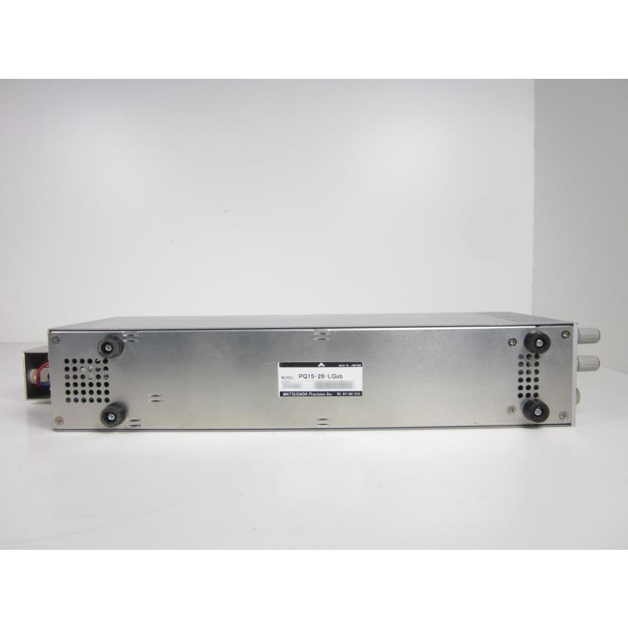 【中古】直流電源　PQ15-26　松定プレシジョン MATSUSADA　0〜15V　0〜26A x04217　★送料無料★[電源]