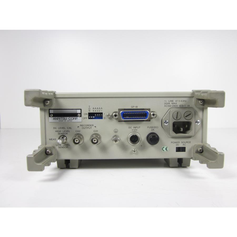 中古】光パワーメータ ML910B アンリツ Anritsu x04326 ジャンク 中古】光パワーメータ ML910B アンリツ Anritsu x04326 ジャンク