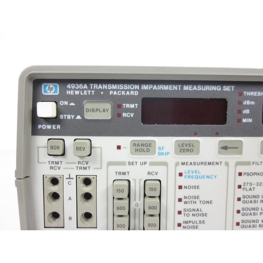 動作保証/即納】【中古】伝送品質測定器 4936A HP ヒューレット