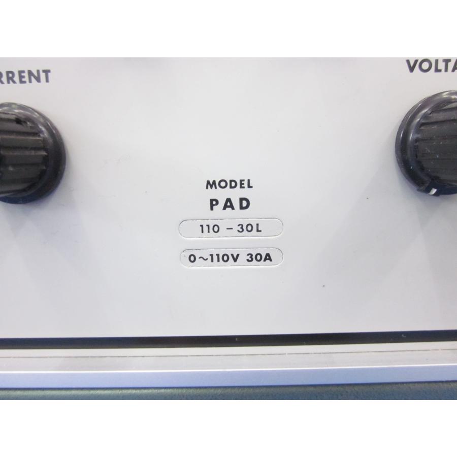 【動作保証/即納】【中古】高信頼性大容量直流電源　PAD110-30L　菊水電子工業 KIKUSUI　0〜110V　0〜30A　AC200V電源　x04488　★送料無料★[電源]の画像