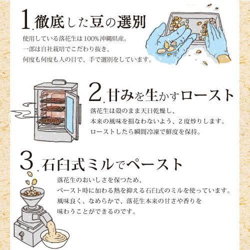 沖縄県産落花生100% 落花生ぐゎーピーナッツペースト　プレミアムプレーン85g 砂糖不使用 国産 ピーナッツバター |  | 03