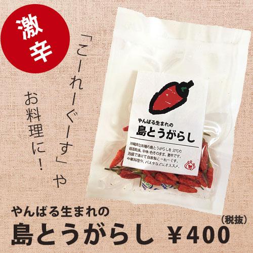 沖縄県産 やんばる生まれの島とうがらし 8g 乾燥 唐辛子 国産 激辛 泡盛 スパイス 調味料 中華 イタリア 料理 こーれーぐーす｜tete-pantry｜06