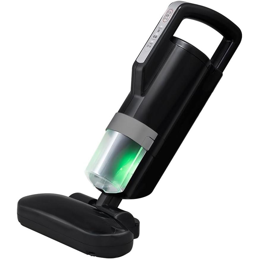 アイリスオーヤマ 布団クリーナー ブラック ダニ対策 たたきヘッド 約