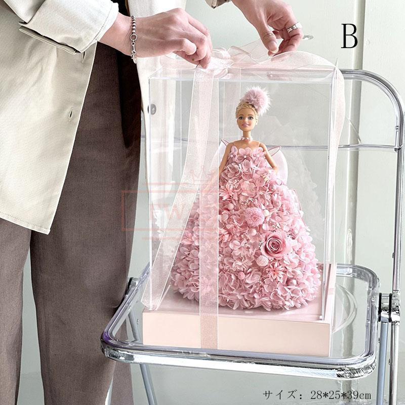 バービー王女プリザーブドフラワー 誕生日 プレゼント おしゃれ バラの花 結婚祝い バレンタインデークリスマス ギフト プレゼント 結婚祝い ギフト お見舞い 記念日