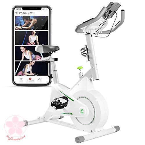 【メーカー保証5年】HEC フィットネスバイク Bluetooth接続 エアロバイク 家庭用 静音 スピンバイク 無段階調節 ? メーカー保証5年 HEC フィットネスバイク Bluetooth接続 エアロバイク 家庭用 静音 スピンバイク 無段階調節