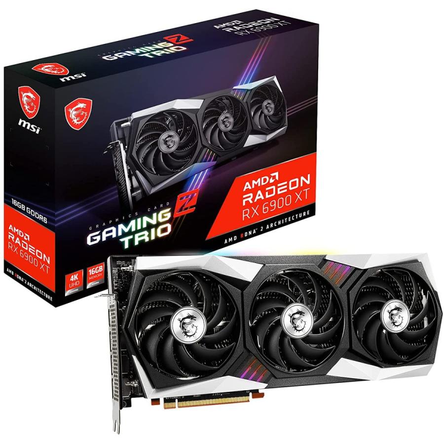 MSI Radeon RX 6900 XT GAMING Z TRIO 16G グラフィックスボード｜tetetete-shop