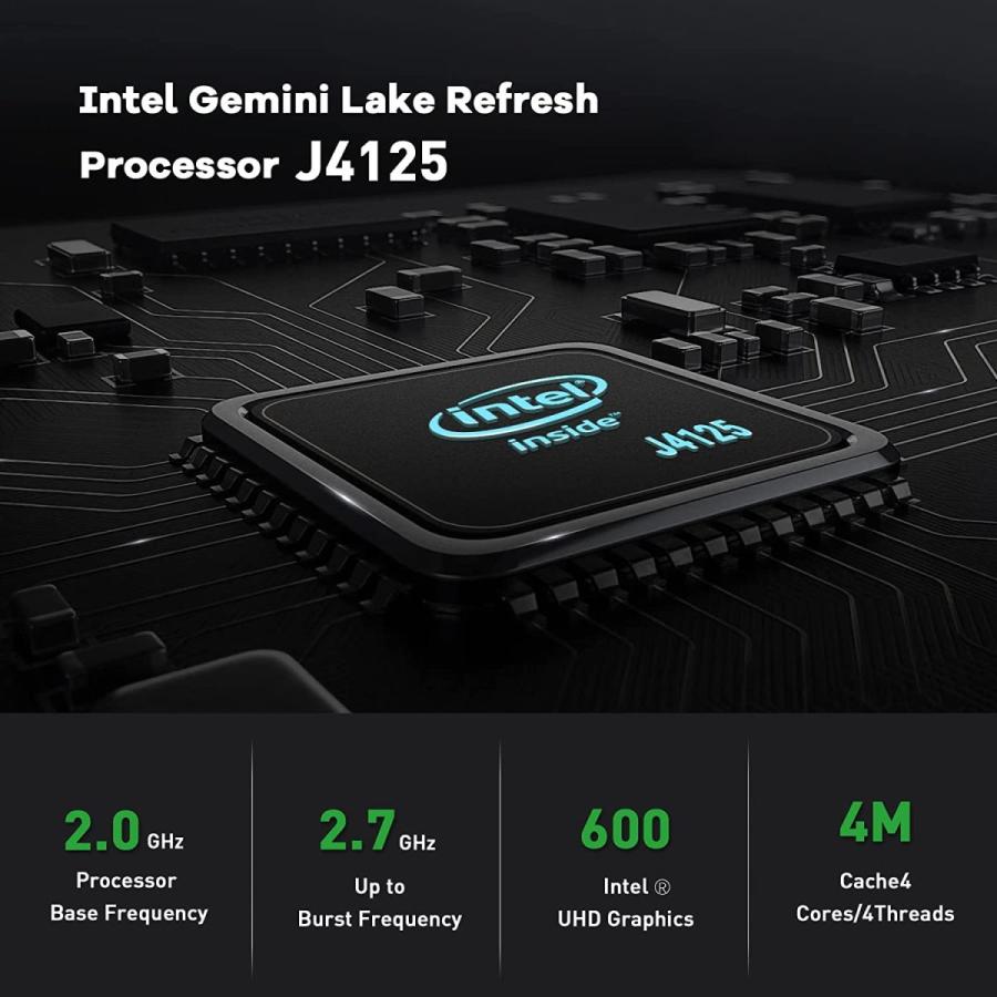 コンパクトパソコン TRIGKEY グリーンG1 Celeron4125 8GBメモリ 256GB