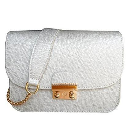 ショルダーバッグ 長財布も入る ゴールドチェーン おしゃれ ポシェット