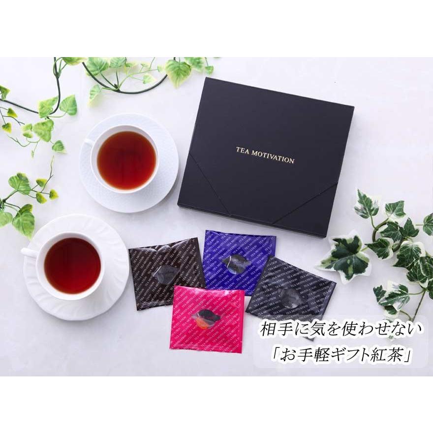 紅茶 お中元 ティーバッグ 最高級 高品質 ギフト Tea Motivation 14包 メール便 クリック