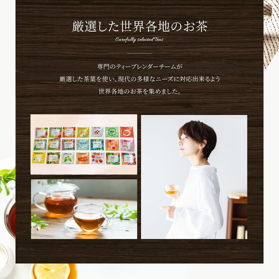 TEA NAVIGATION 紅茶 ギフト ティーバッグ 7種アソート7包【飲み比べティーセット】メール便・クリックポスト対応｜tetrafleur｜02