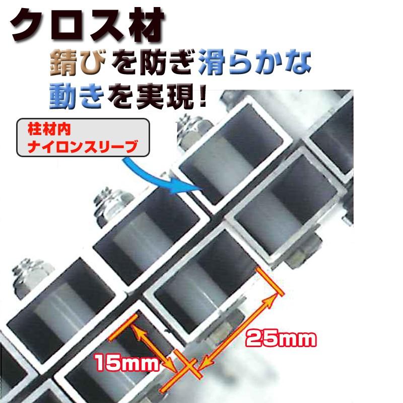 新春セール アルマックス アルミゲート EXG-1850JN(幅最大5m：高さ1.8m) 【BCD1625131658】(58982円)