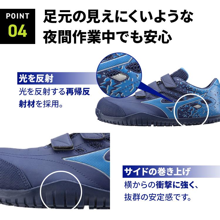 ミズノ mizuno 安全靴 F1GA1901 オールマイティ TD22L｜tetsusizai｜10