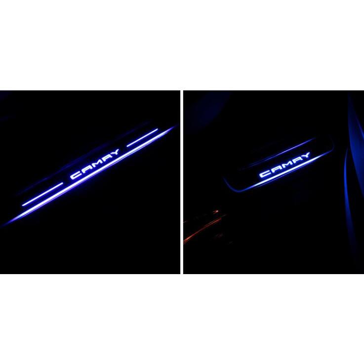 カムリ70系 パーツ アクセサリー カスタム CAMRY 用品 LEDスカッフプレート LEDステップガーニッシュ FC143｜tetta-stores｜03