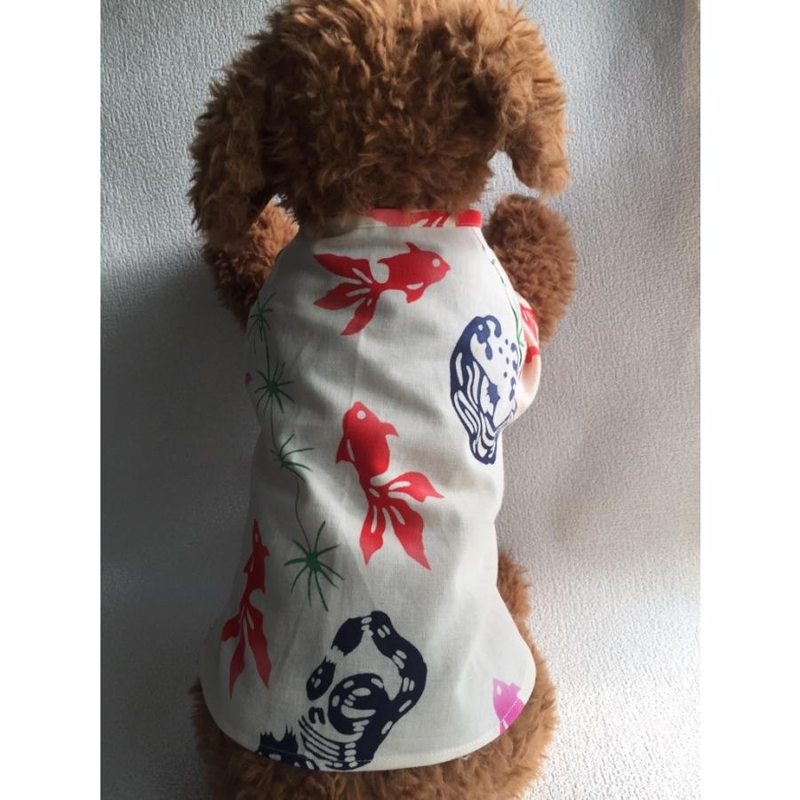 TEN TENさま＊ハンドメイド犬服＊ セレブな犬服のデニム刺繍ドレスサックス（名入れ無料
