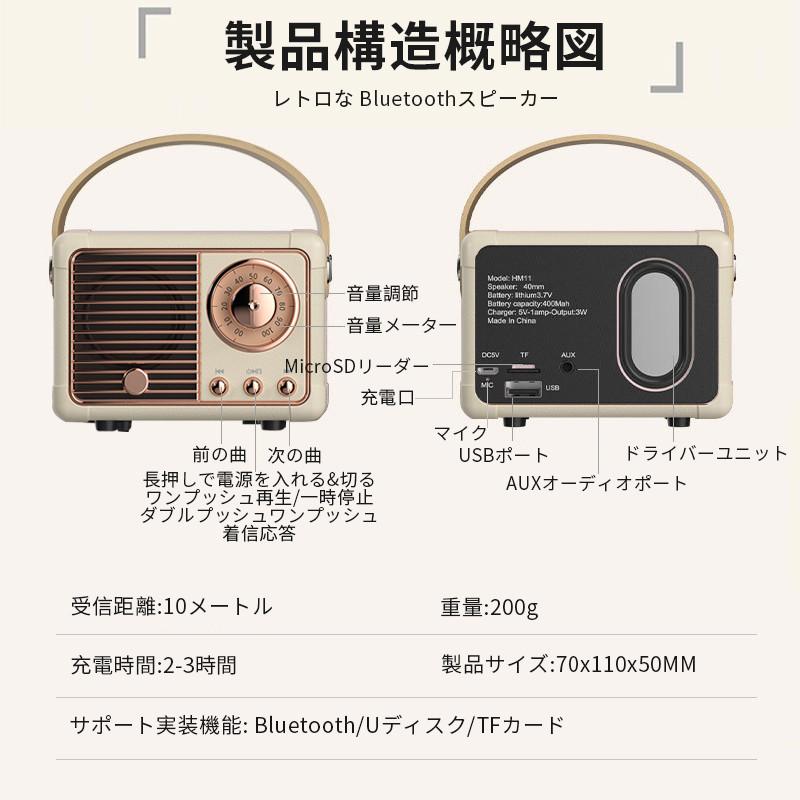 レトロスピーカー スピーカー ワイヤレススピーカー レトロ