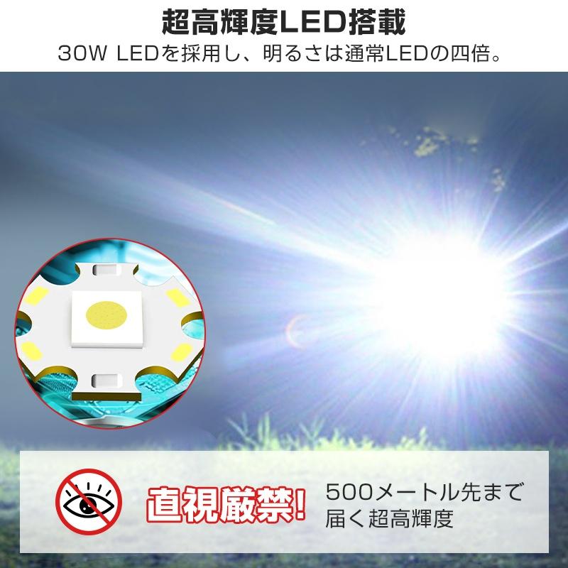 懐中電灯 LED 強力 軍用 懐中電灯 ledライト 2600LM 超高輝度 小型 USB充電式 軽量 明るい ハンディライト 防災 停電対策 最強 爆光 | ブランド登録なし | 03