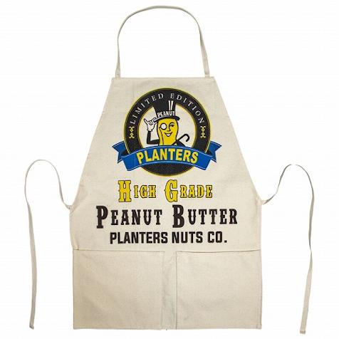 エプロン ヴィンテージスタイル ワーキングエプロン ミスター ピーナッツ Mr Peanuts 作業エプロン ガーデニング Diy 購入 アメリカ雑貨 アメリカン雑貨