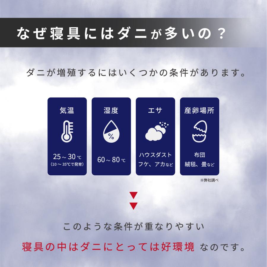テイジン 公式 ダニスト ベッドパッド ダブル 防ダニ 抗菌 防臭 制菌