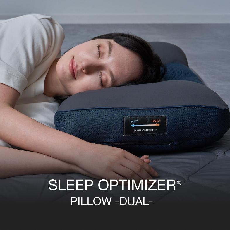 枕 約40×57cm テイジン 公式 SLEEP OPTIMIZER PILLOW まくら ブラック 通気性 高さ調節 パイプ 洗濯可 洗える 寝心地 横向き 仰向け うつぶせ寝 横寝 |  | 05