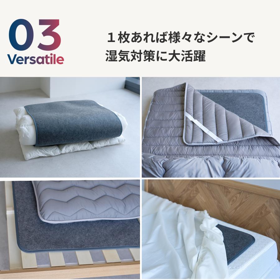 TEIJIN（テイジン） 除湿シート セミシングル マット ベルオアシス