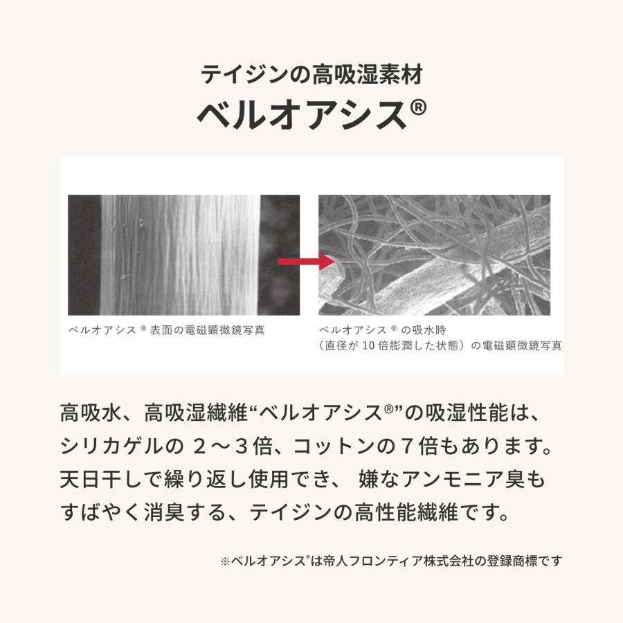 TEIJIN（テイジン） 除湿シート セミシングル マット ベルオアシス