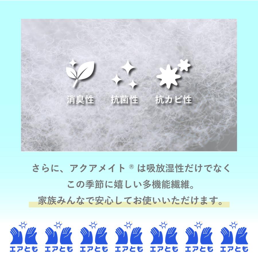 肌掛け布団 ダブル テイジン 公式 190×210cm エアコンのともだち 肌