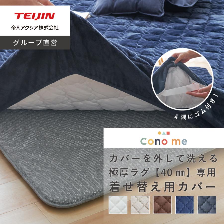 ☆新バージョン販売開始☆ 極厚ラグ専用カバー 200×300cm マットカバー