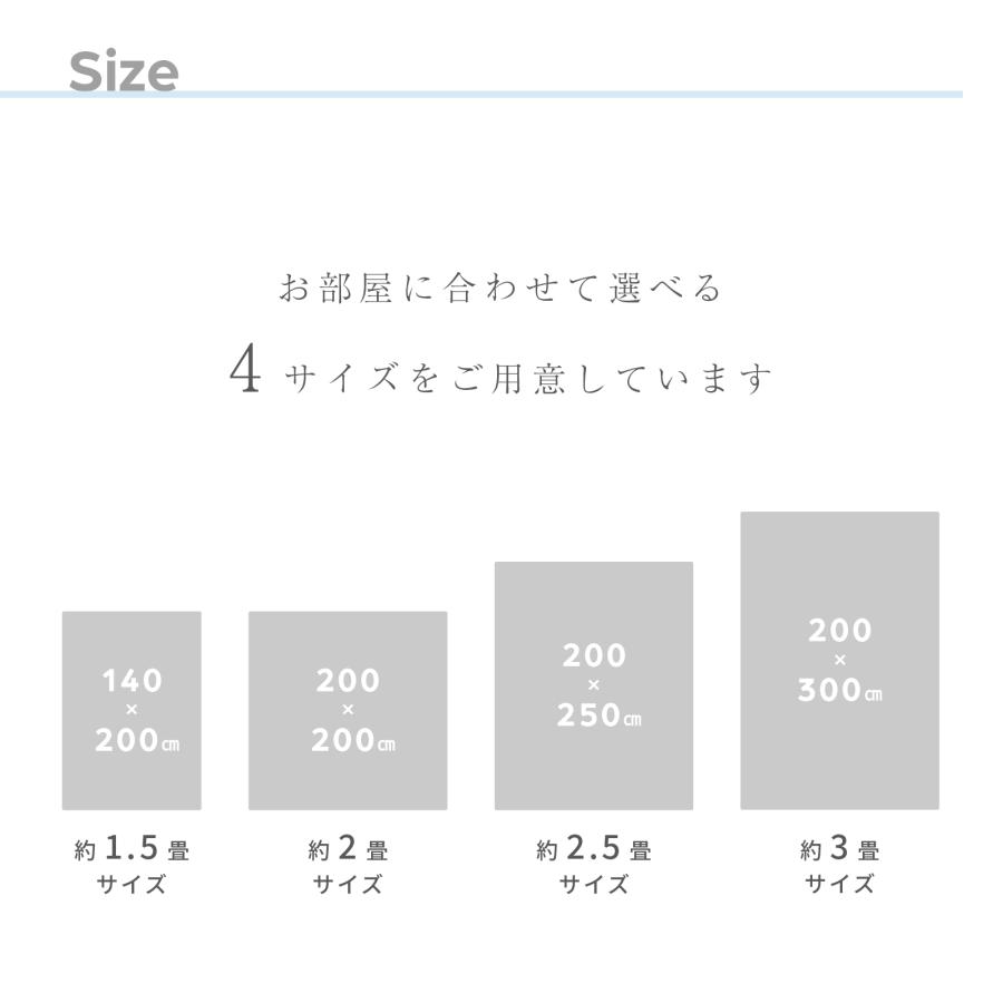 テイジン ラグカバー マット 200×250cm Conome コノミー イブル 洗える 着せ替え 厚手 高反発 抗菌 防臭 防ダニ 滑り止め |  | 18