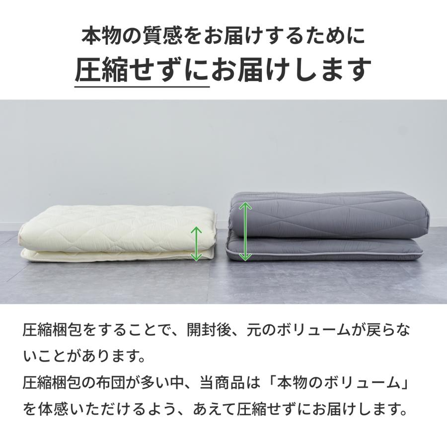TEIJIN（テイジン） 敷布団 セミダブル 120×210 公式 PRO CLEAN