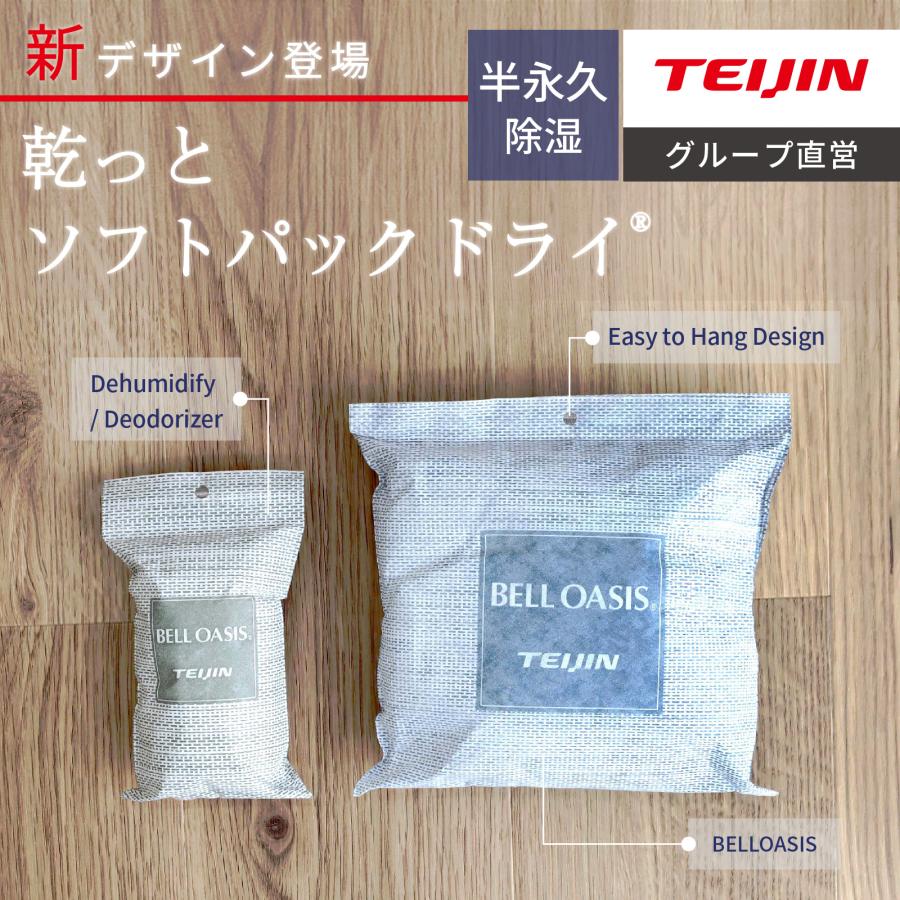 TEIJIN 除湿剤 24個セット ソフトパックドライ レギュラー 新