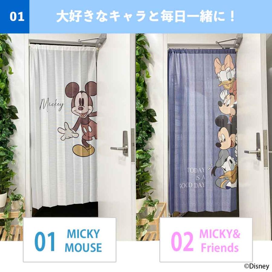 ディズニー 間仕切り カーテン かわいい 目隠し のれん 暖簾 子供部屋