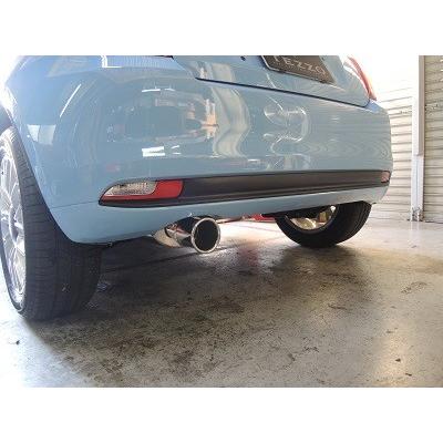 フィアット 500 1.2 プレミアムマフラー（新規制車検対応）by TEZZO