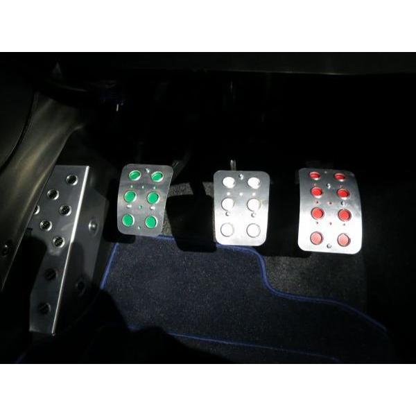 TEZZO ノンスリップアルミペダル 3ペダル for アバルト595 