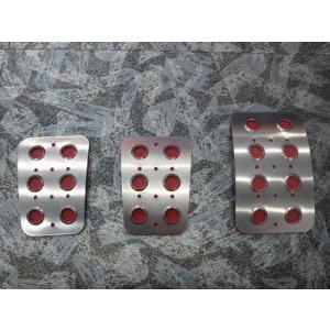 フィアット パンダ 4×4 ノンスリップアルミペダル 3ペダル by TEZZO 