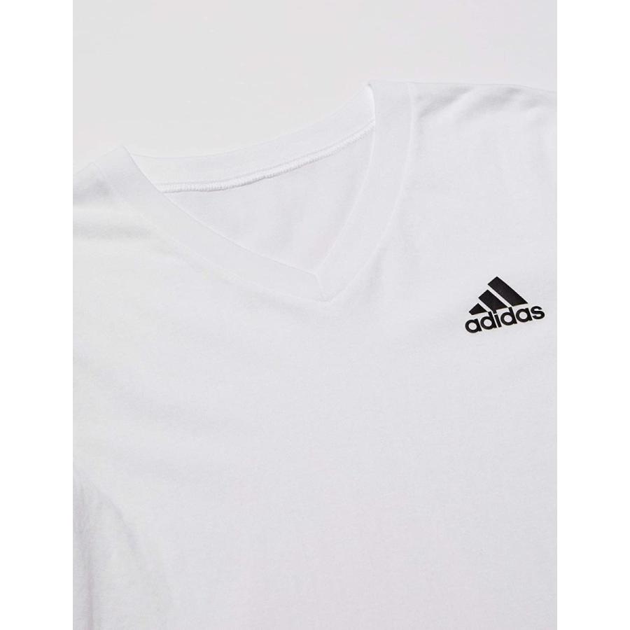 アディダス adidas VネックTシャツ 半袖V首 2枚組 男子子供肌着 男の子 140 150 160 ジュニアメンズ グンゼ GUNZE｜tf-fukuya｜05