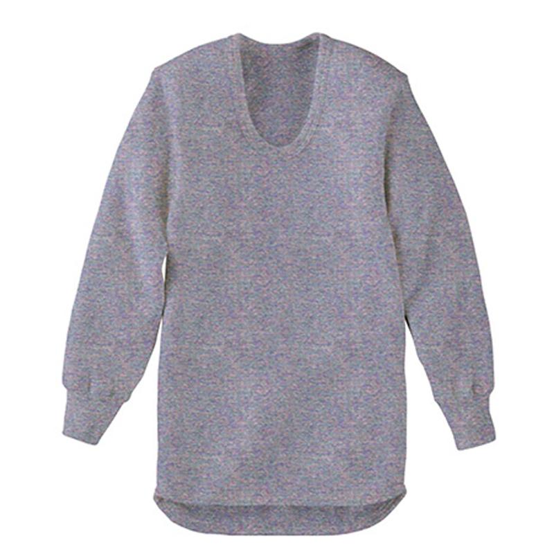 GUNZE（グンゼ） 暖暖 メンズ 肌着 長袖U首 DDM210A 日本製 冬用