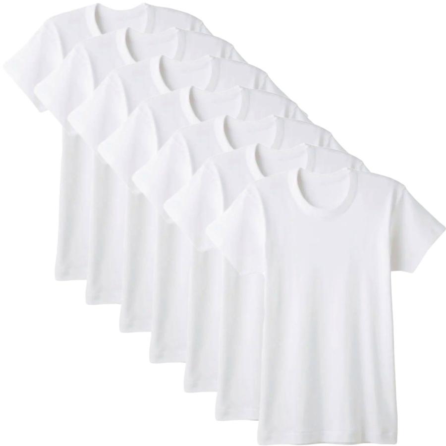 史上最も激安 グンゼ Gunze インナーシャツ メンズ 肌着 半袖丸首シャツ 冬 Kh6014 M L 日本製 綿100 7枚セット 史上最も激安 Studiostodulky Cz