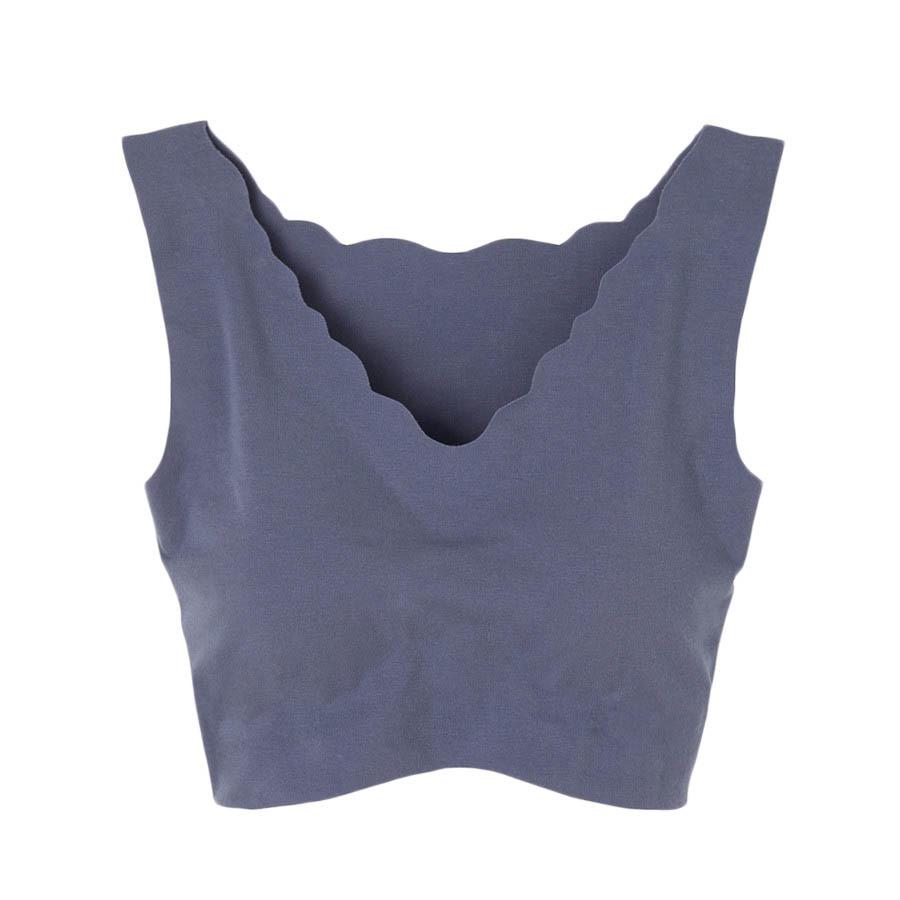 KIREILABO グンゼ キレイラボ ノンワイヤーブラ ハーフトップ 綿混