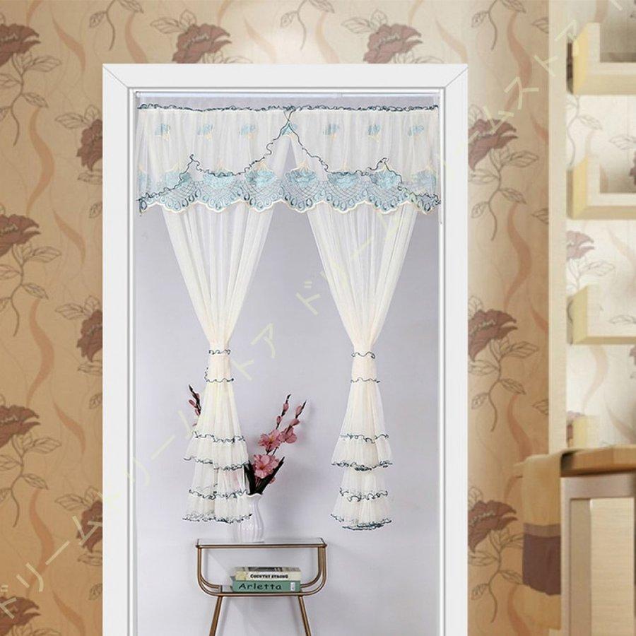カフェカーテン インテリア 無地 レース 刺繍 白 花柄 ホワイト 目隠し 棚 収納 綺麗 おしゃれ オシャレ かわいい シンプル ナチュラル エレガント Tf Shop 通販 Yahoo ショッピング
