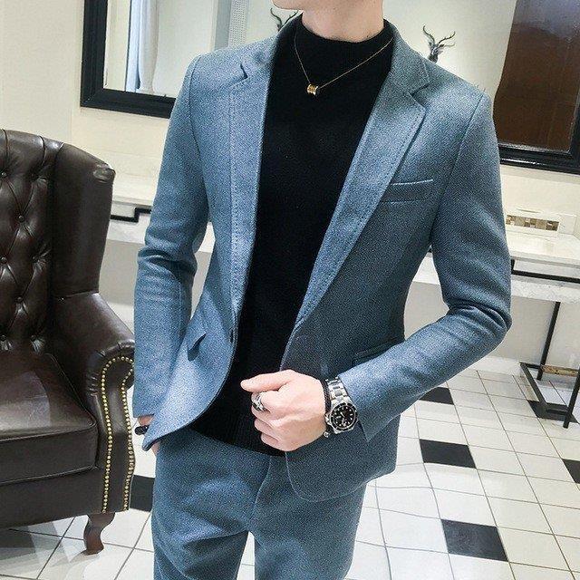 19新作 ビジネススーツ シングルスーツ メンズ 2ピーススーツ おしゃれスーツ 二次会 結婚式 ビジネス 卒業式 成人式 就活 4色 Linq Tf Shop 通販 Yahoo ショッピング