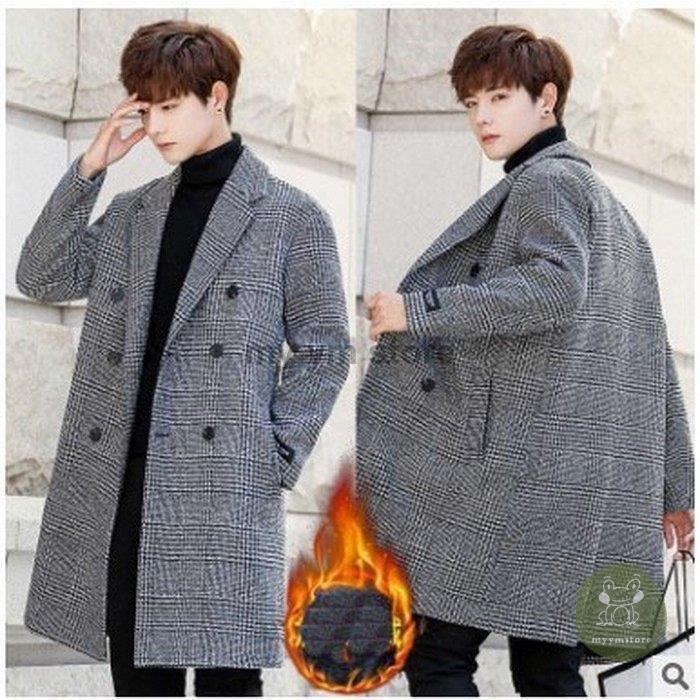チェスターコート 冬 メンズ カジュアルコート パーカー ロングコート カジュアルコート ビジネス 秋 冬 秋 秋服 冬服 細身 通勤 Magokoro 韓国 通学 グレンチェック おしゃれ チェック柄 Shop Tf