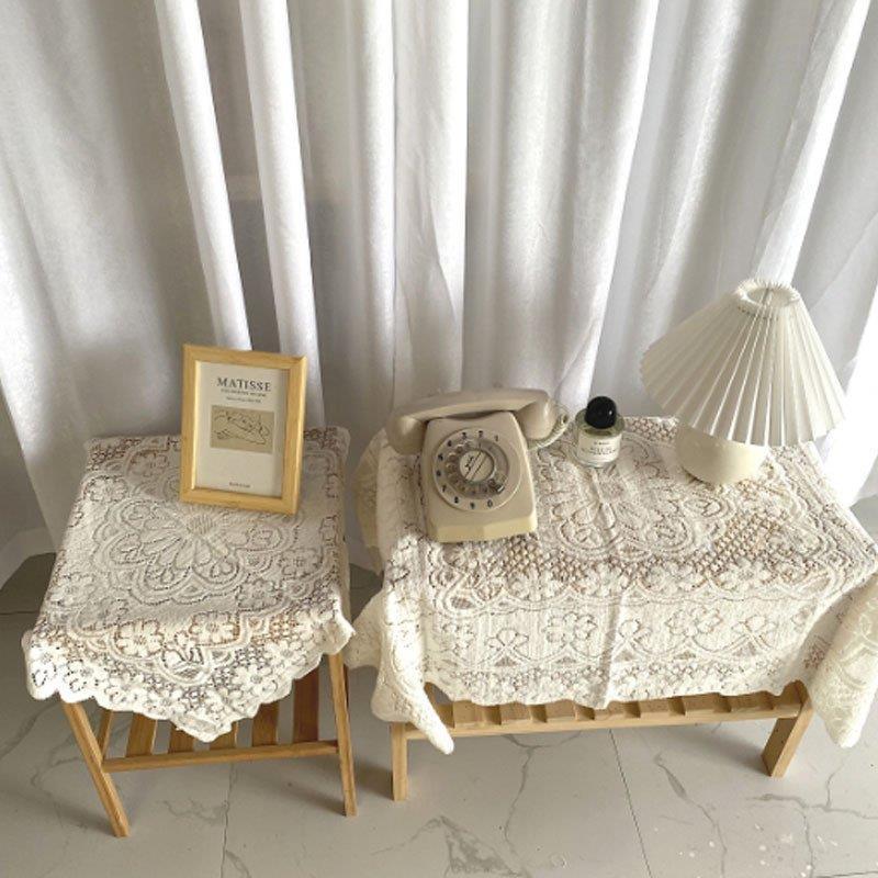 テーブルクロス カバー レース 北欧風 正方形 長方形 雑貨 おしゃれ かわいい インテリア Rise Li Tfショップ 通販 Yahoo ショッピング